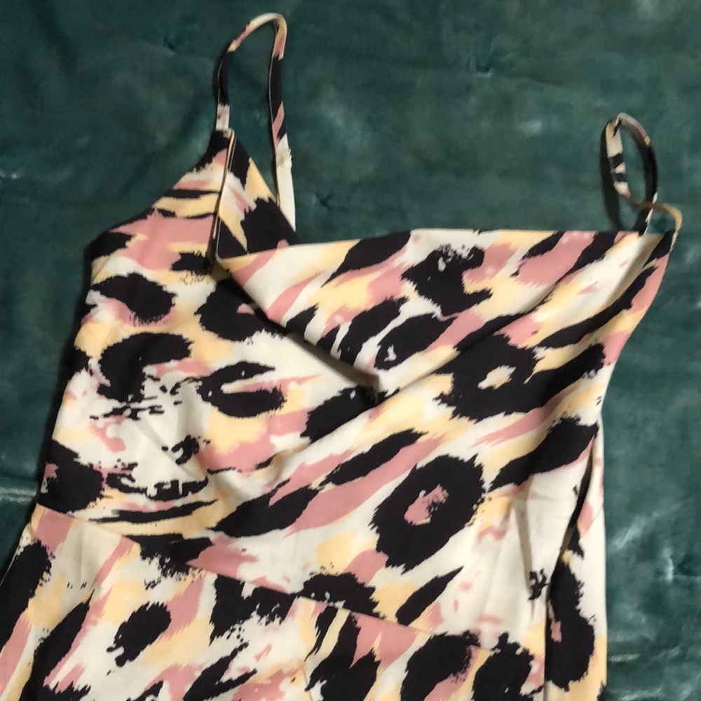NASTY GAL LEOPARD PRINT MINI DRESS